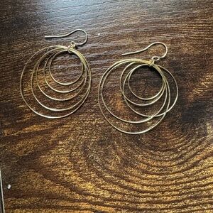 Elegant Gold Hoop Earrings